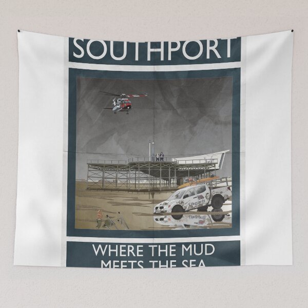 Item preview, Southport - Where The Mud Meets The Sea designed and sold by loudribs.