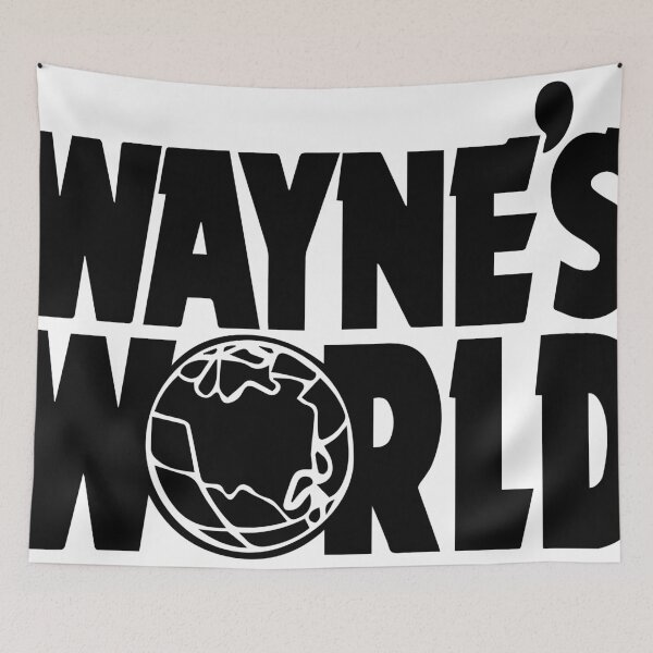 Item preview, Wayne's World (Inverted) designed and sold by Llamarama13.