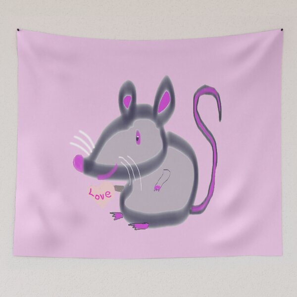 Item preview, Little Heart Mouse designed and sold by pinkyjainpan.