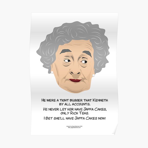 Liz Smith as Nana Speakman Poster