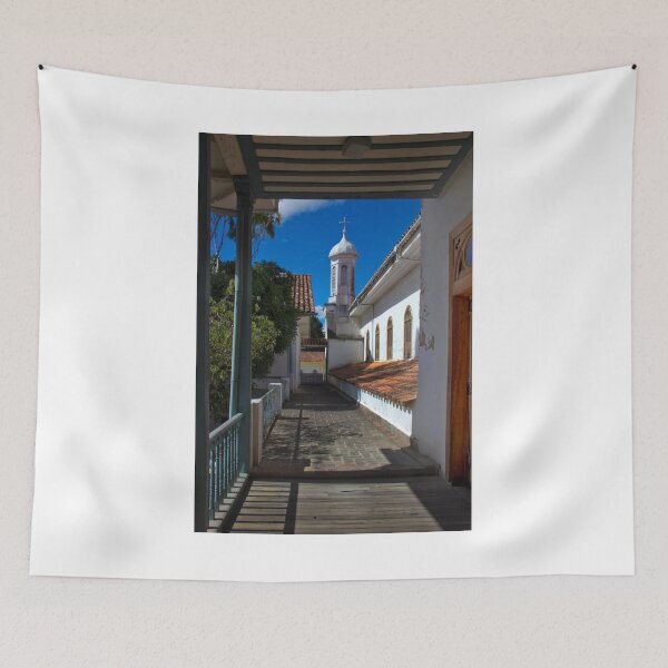 Item preview, Upper View From the Medical Museum In Cuenca designed and sold by alabca.