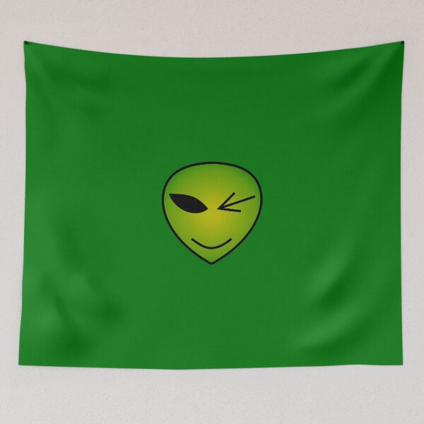 Item preview, Winking Green Alien designed and sold by kerchow.