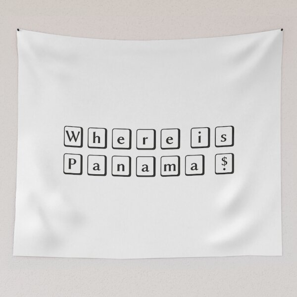 Item preview, Where is Panama $ designed and sold by Hell-Prints.