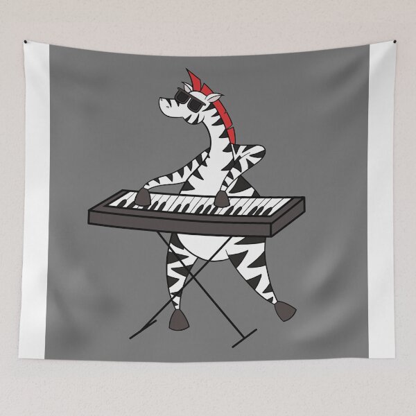 Item preview, Zebra Keyboard designed and sold by Kendra Blinde.