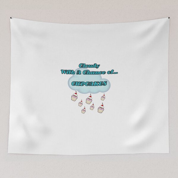 Item preview, Cloudy With A Chance Of Cupcakes designed and sold by doonidesigns.