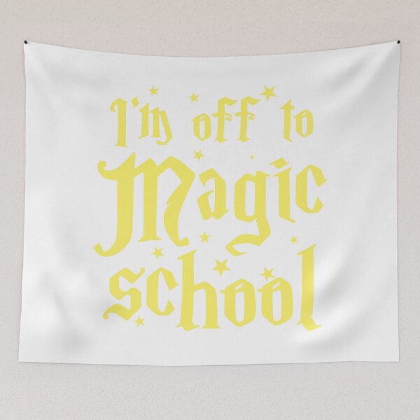 Item preview, I'm off to MAGIC SCHOOL designed and sold by thetypographer.