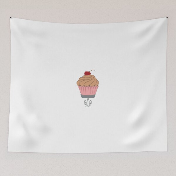 Item preview, Pink Cupcake on a Stand designed and sold by BeachBumFamily.