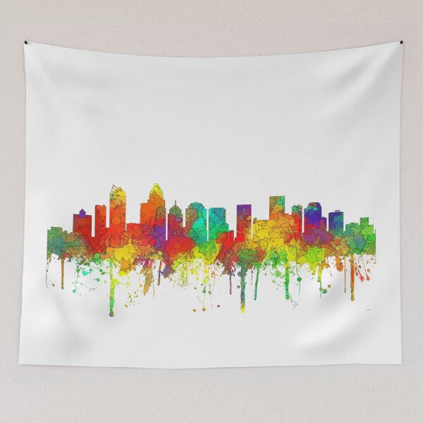 Item preview, Charlotte, North Carolina Skyline - SG designed and sold by Marlene Watson-Hall.