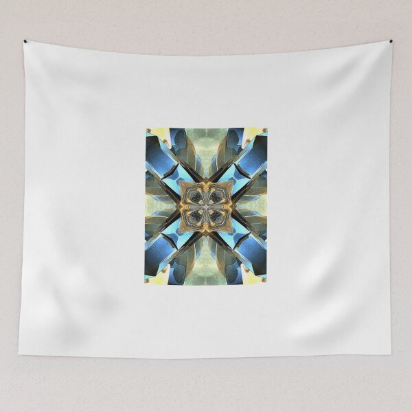 Item preview, Blue, Green And Gold Abstract designed and sold by Phil Perkins.