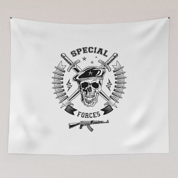 Item preview, Special forces monochrome emblem designed and sold by valerisi.
