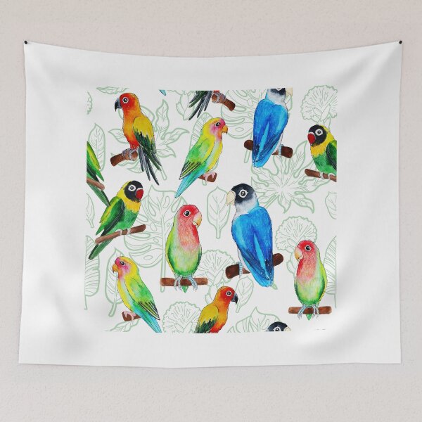 Item preview, Lovebirds designed and sold by MariaLetta.