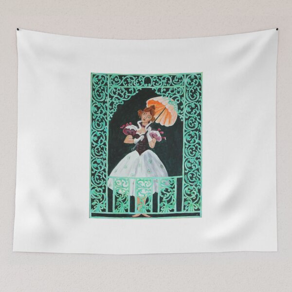 Item preview, Tightrope Walk - The Haunted Mansion designed and sold by Gatto Viola Designs by Alessandra Ragusa.