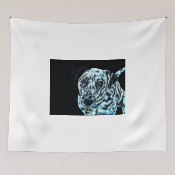 Item preview, Kirra the Fractalius Dalmatian Dog designed and sold by traceyeverart.