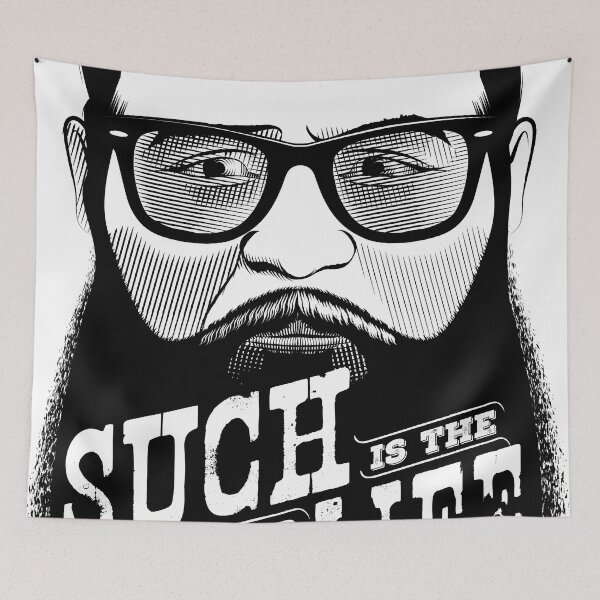 Item preview, Ned Kelly - the first hipster designed and sold by GraficBakeHouse.