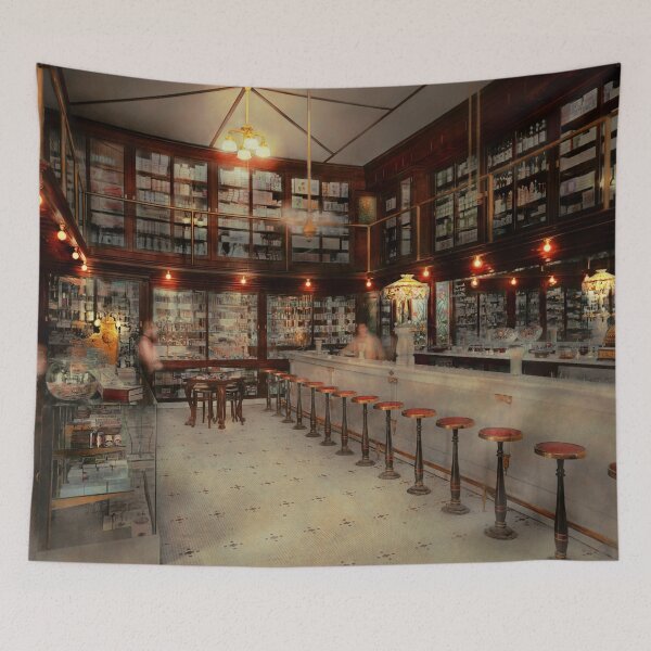 Item preview, Pharmacy - Bertrams ghosts 1909 designed and sold by Mike Savad Photography.