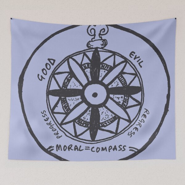 Item preview, Moral compass designed and sold by EnjoyRiot.
