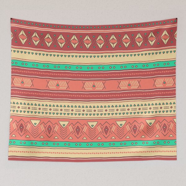 Item preview, Hand Drawn Ethnic Shapes Pattern designed and sold by TastefulDesigns.
