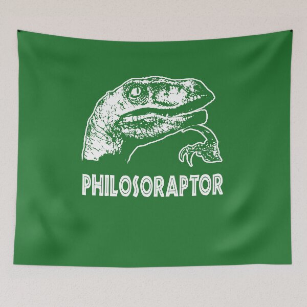 Item preview, Philosoraptor T-Shirt designed and sold by Yipptee Shirts.