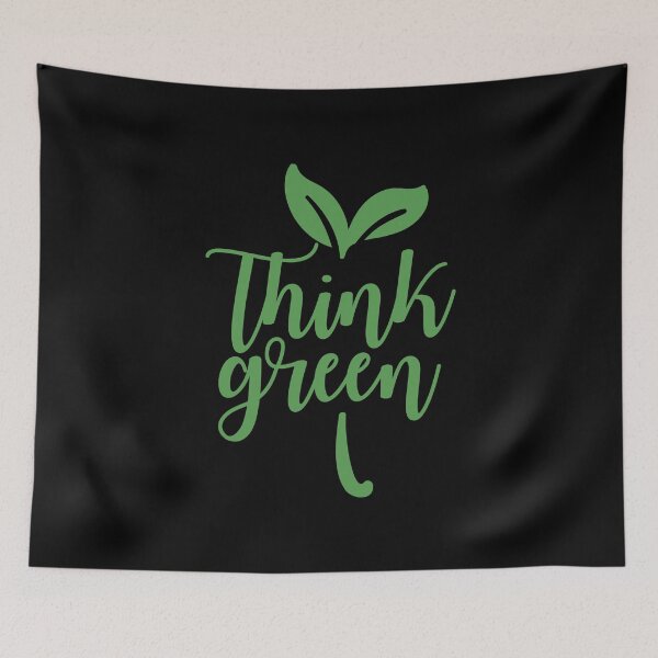 Item preview, Think Green designed and sold by digiluminate.