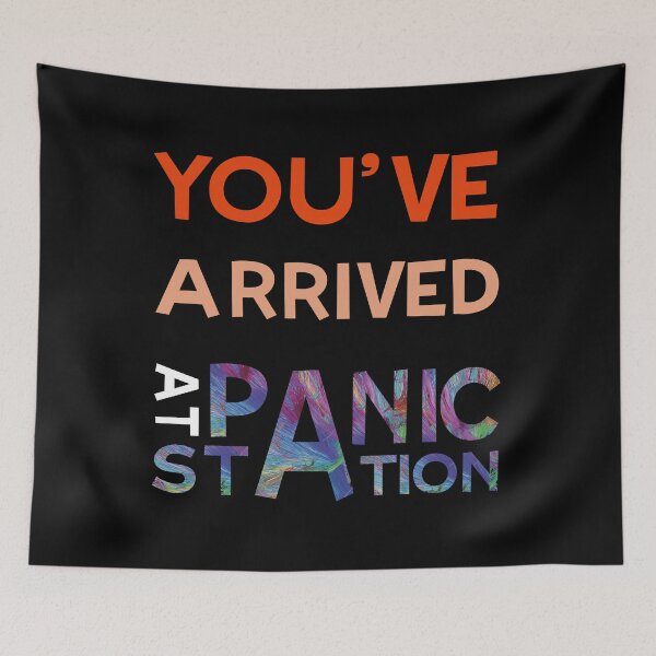 Item preview, You've Arrived At Panic Station (Dark) designed and sold by diegopc5.