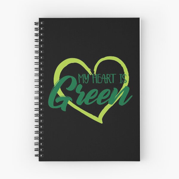 Item preview, My heart is Green designed and sold by digiluminate.