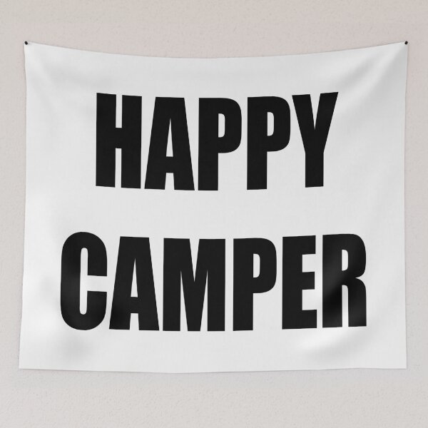 Item preview, Happy Camper designed and sold by Artsanity.