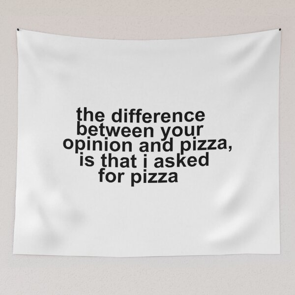 Item preview, pizza your opinion designed and sold by Victoria Cohen.
