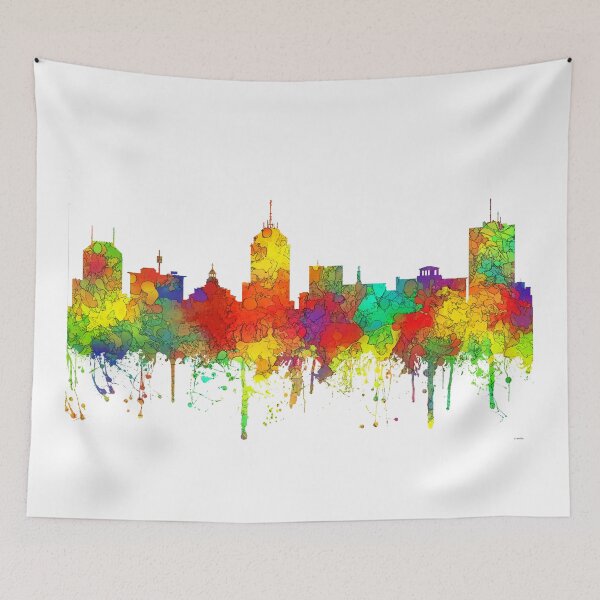 Item preview, Fresno California Skyline - SG designed and sold by Marlene Watson-Hall.