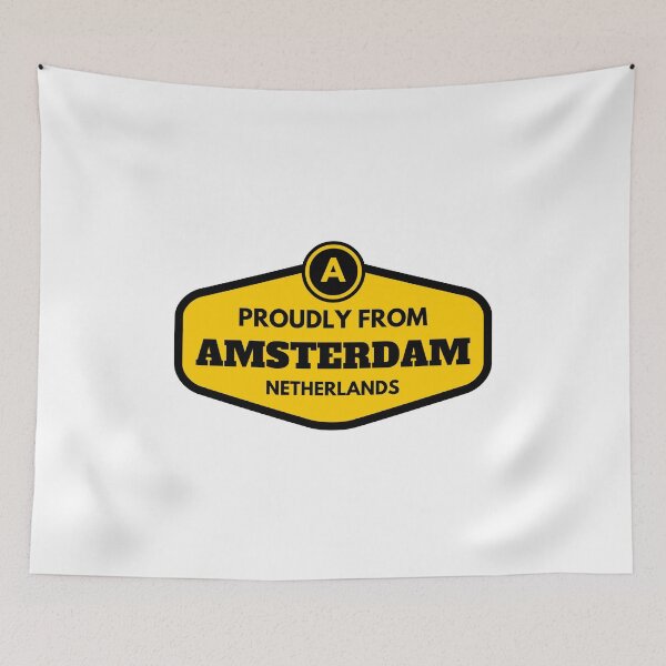 Item preview, Proudly From Amsterdam Netherlands designed and sold by flylikeakiwinz.