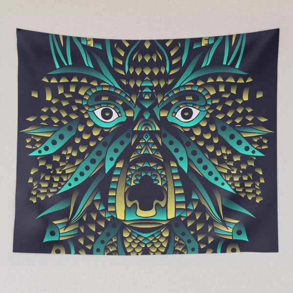 Item preview, Abstract Wolf designed and sold by Design Atlas.