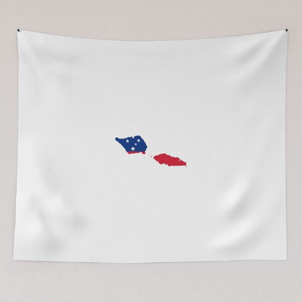 Item preview, Mapa de la bandera de Samoa designed and sold by abbeyz71.
