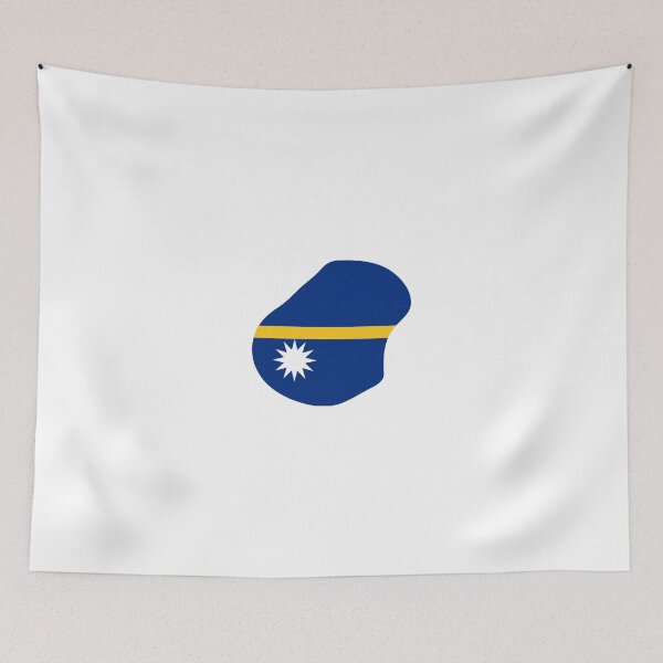 Item preview, Flag Map of Nauru  designed and sold by abbeyz71.
