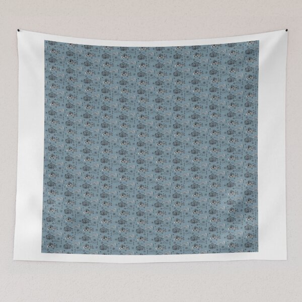 Item preview, Tucson Toile Blue designed and sold by mstephm.
