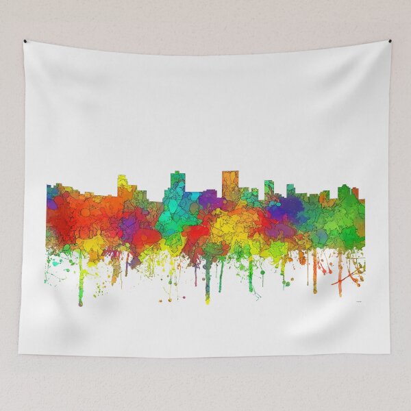 Item preview, Anchorage, Alaska Skyline - SG designed and sold by Marlene Watson-Hall.