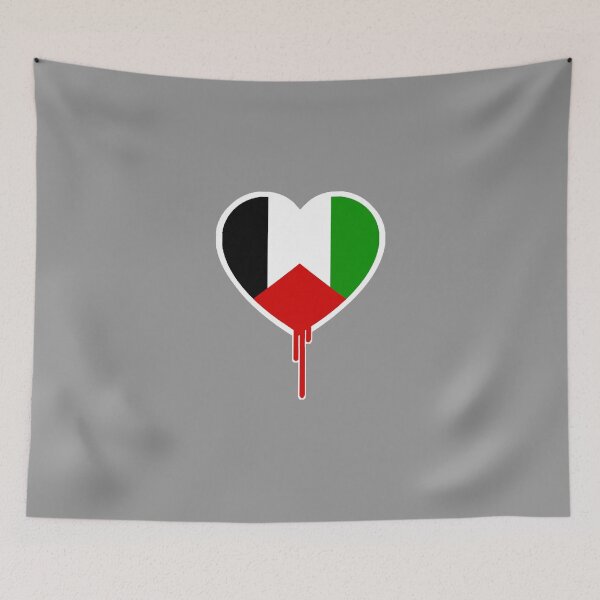 Item preview, PALESTINIAN BLEEDING HEART designed and sold by SOLSKETCHES.