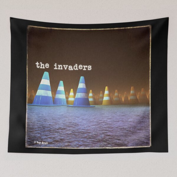 Item preview, Gang of Cones - The Invaders designed and sold by PopAlien.