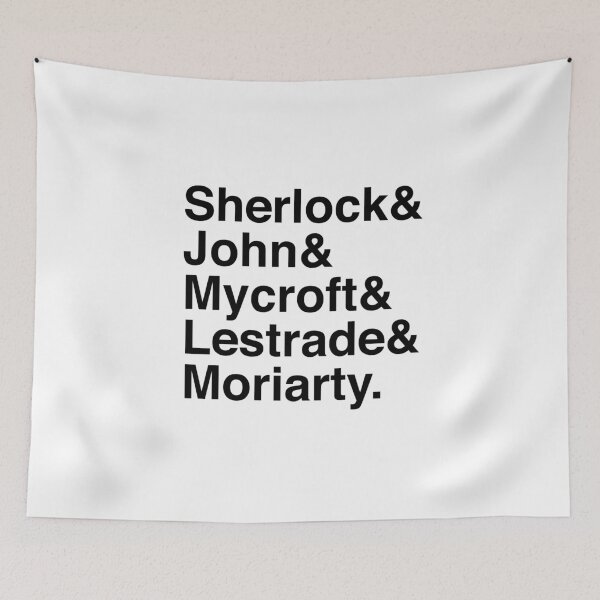 Item preview, Sherlock & John & Mycroft & Lestrade & Moriarty. (Sherlock) designed and sold by Kitmagic.