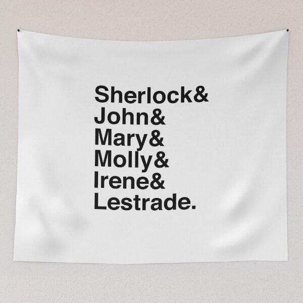 Item preview, Sherlock & John & Mary & Molly & Irene & Lestrade. (Sherlock) designed and sold by Kitmagic.