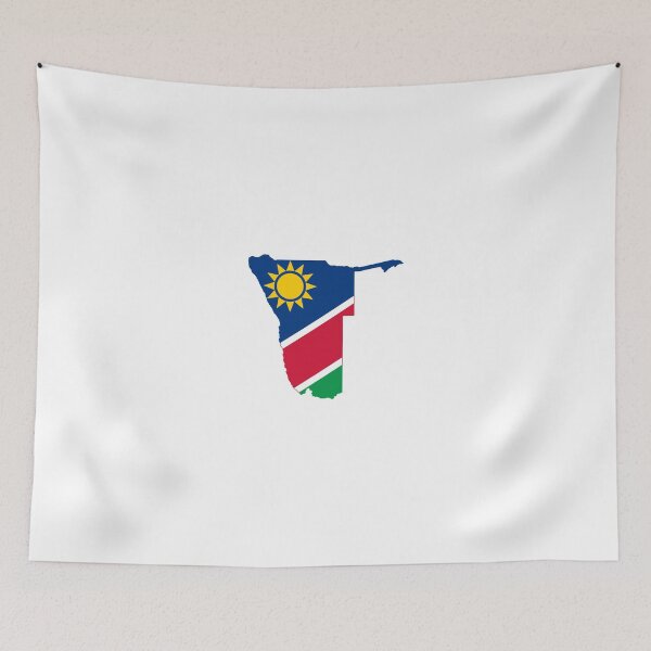 Item preview, Flag Map of Namibia  designed and sold by abbeyz71.