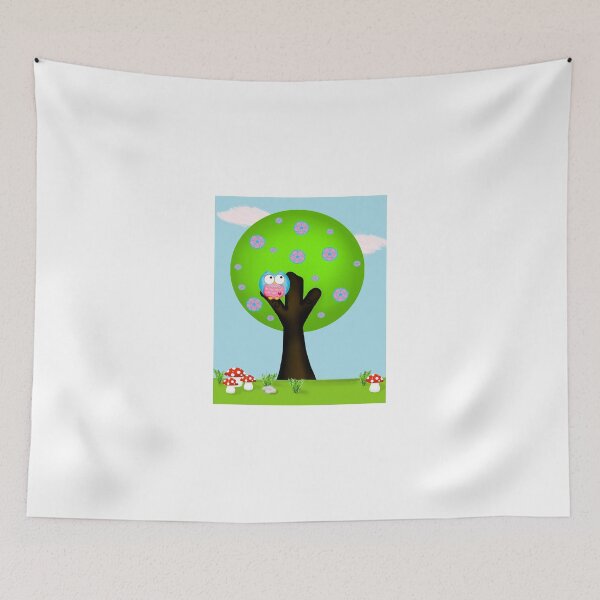 Item preview, Owl in Fantasy Tree designed and sold by BeachBumFamily.