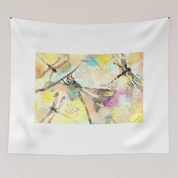 Item preview, In Yellow - Dragonflies designed and sold by Betsy Seeton.
