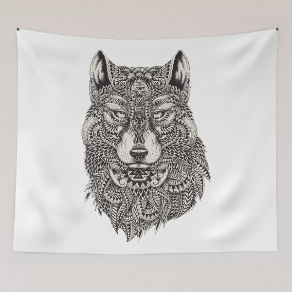 Item preview, wolf designed and sold by wolfncat.
