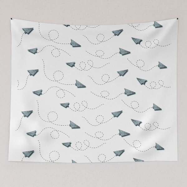 Item preview, paper planes pattern designed and sold by tablespoon.