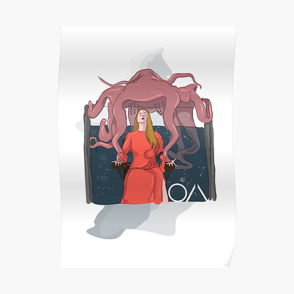 The Oa Octopus Old Night Poster By Cryptoarchitect Redbubble