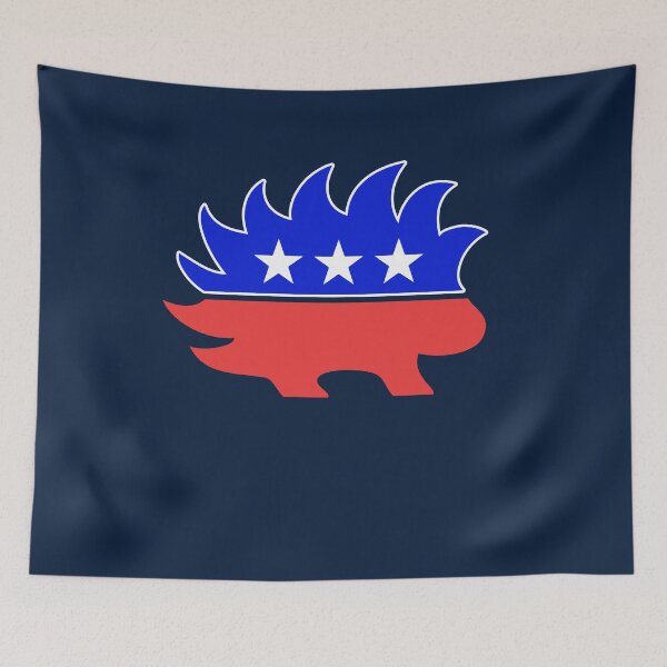 Item preview, Libertarian Porcupine  designed and sold by Yipptee Shirts.
