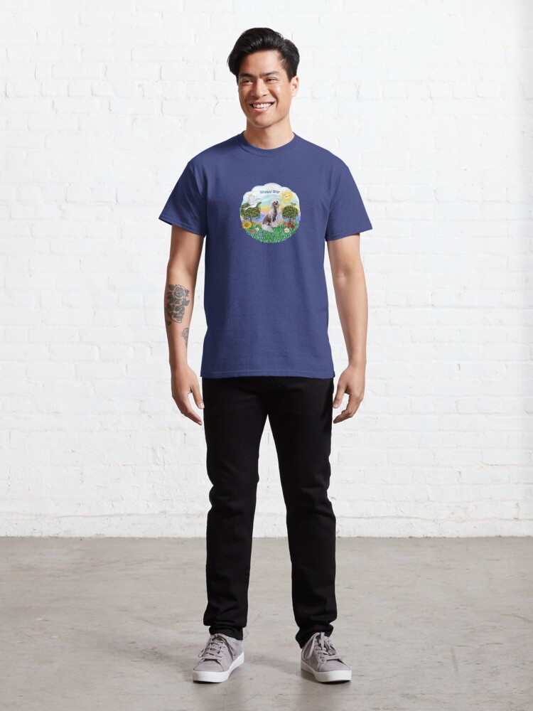 Alternate view of Happy Day with a Chinese Crested (HL) Classic T-Shirt