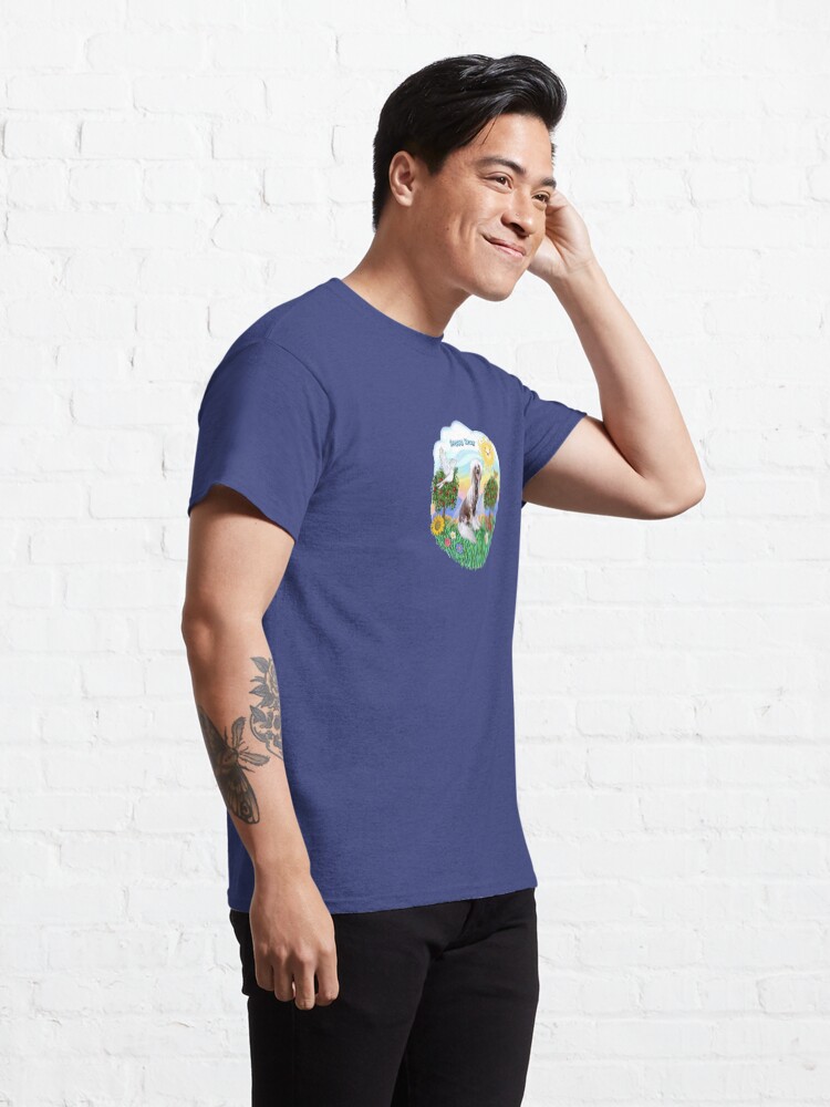Alternate view of Happy Day with a Chinese Crested (HL) Classic T-Shirt