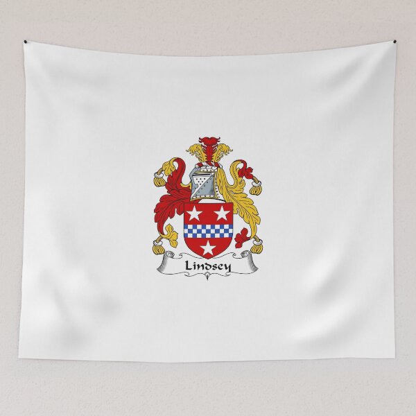 Item preview, Lindsey Coat of Arms / Lindsey Family Crest designed and sold by ScotlandForever.