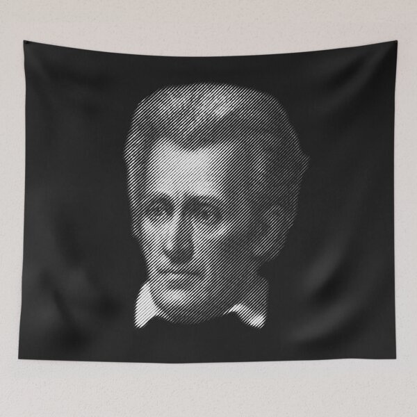 Item preview, 7th US president, Andrew Jackson, portrait designed and sold by close-up.biz.