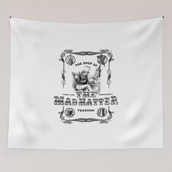 Item preview, The Mad Hatter, the hatter, le chapelier fou, Alice in Wonderland, printmaking, designed and sold by KokoBlacsquare.